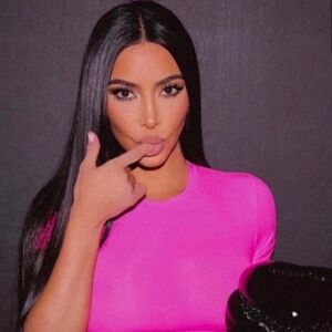 SKIMS Bright Pink Bodysuit